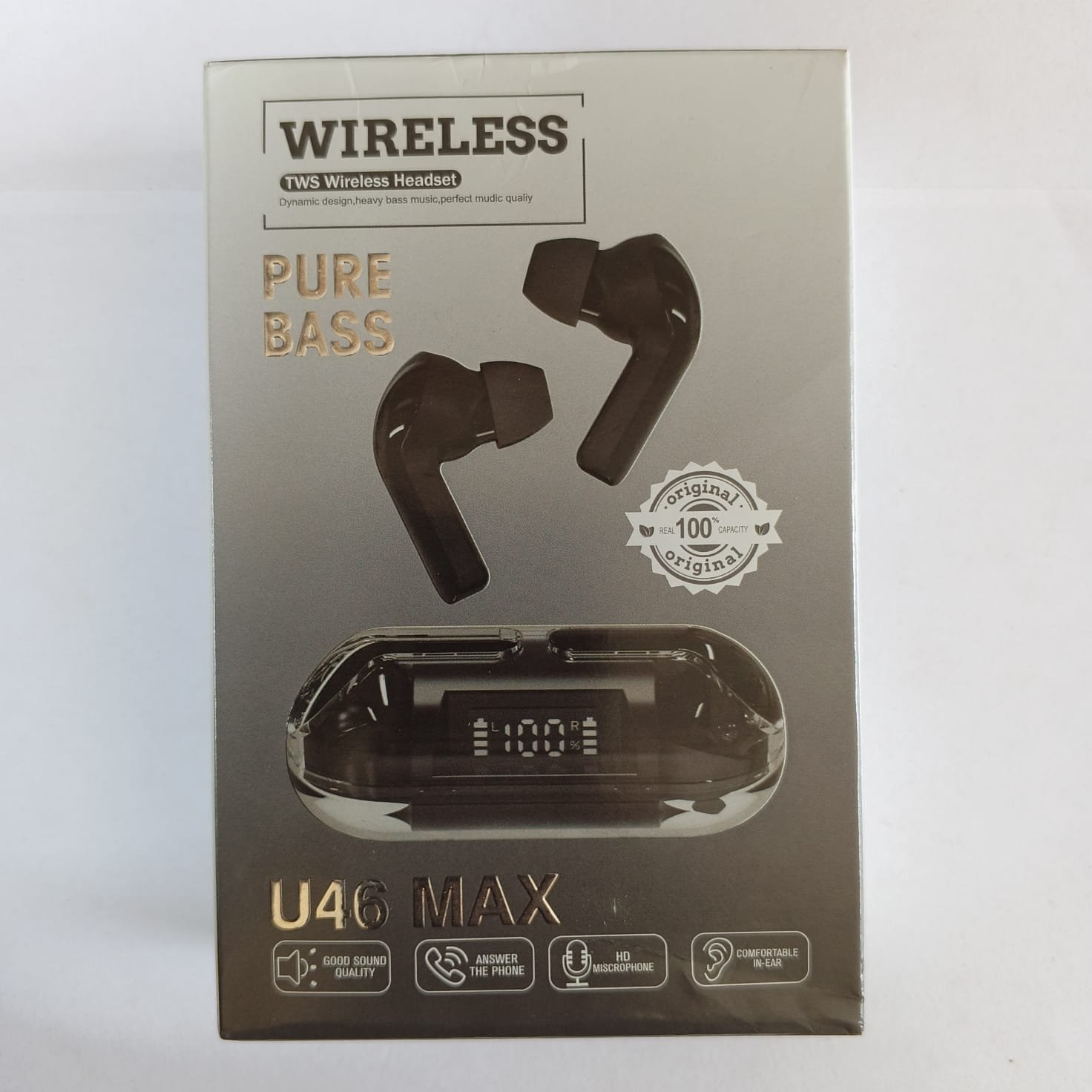Wireless earbuds model U46