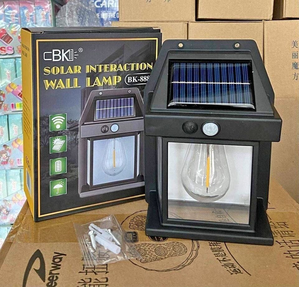 Solar intrection wall lamp 888
