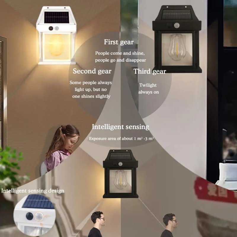 Solar intrection wall lamp 888 - Image 4