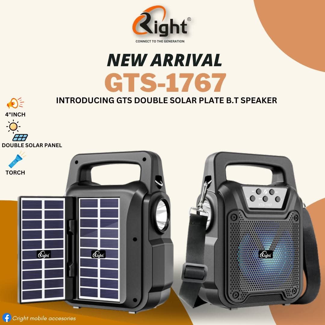 Wireless speaker model. gts 1767 double plated 4 inch - Image 2