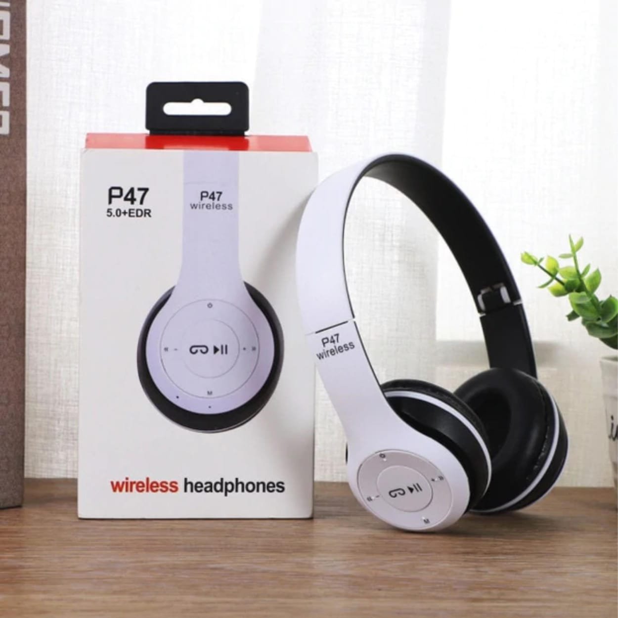 P47 headphones both option wired or wireless - Image 2